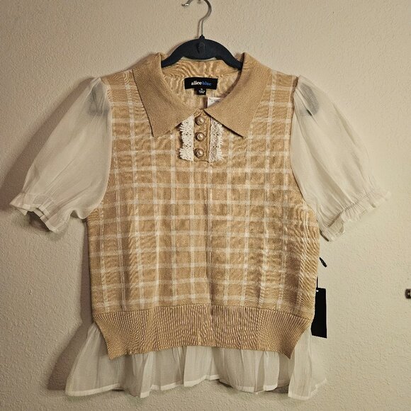 Layered Knit Top - Picture 1 of 2